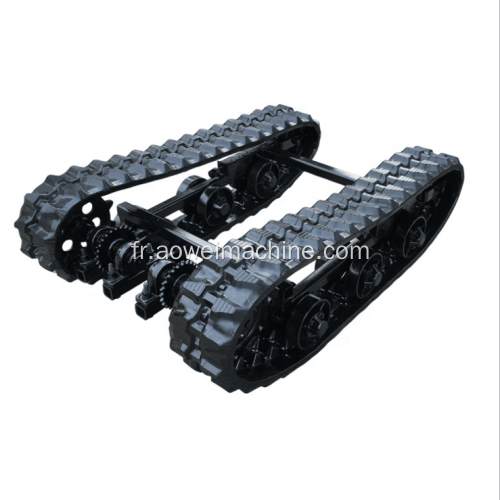Châssis sur chenilles fabriqué en chine bon marché pour tracteurs pelles agriculture dumper de camion utilisé